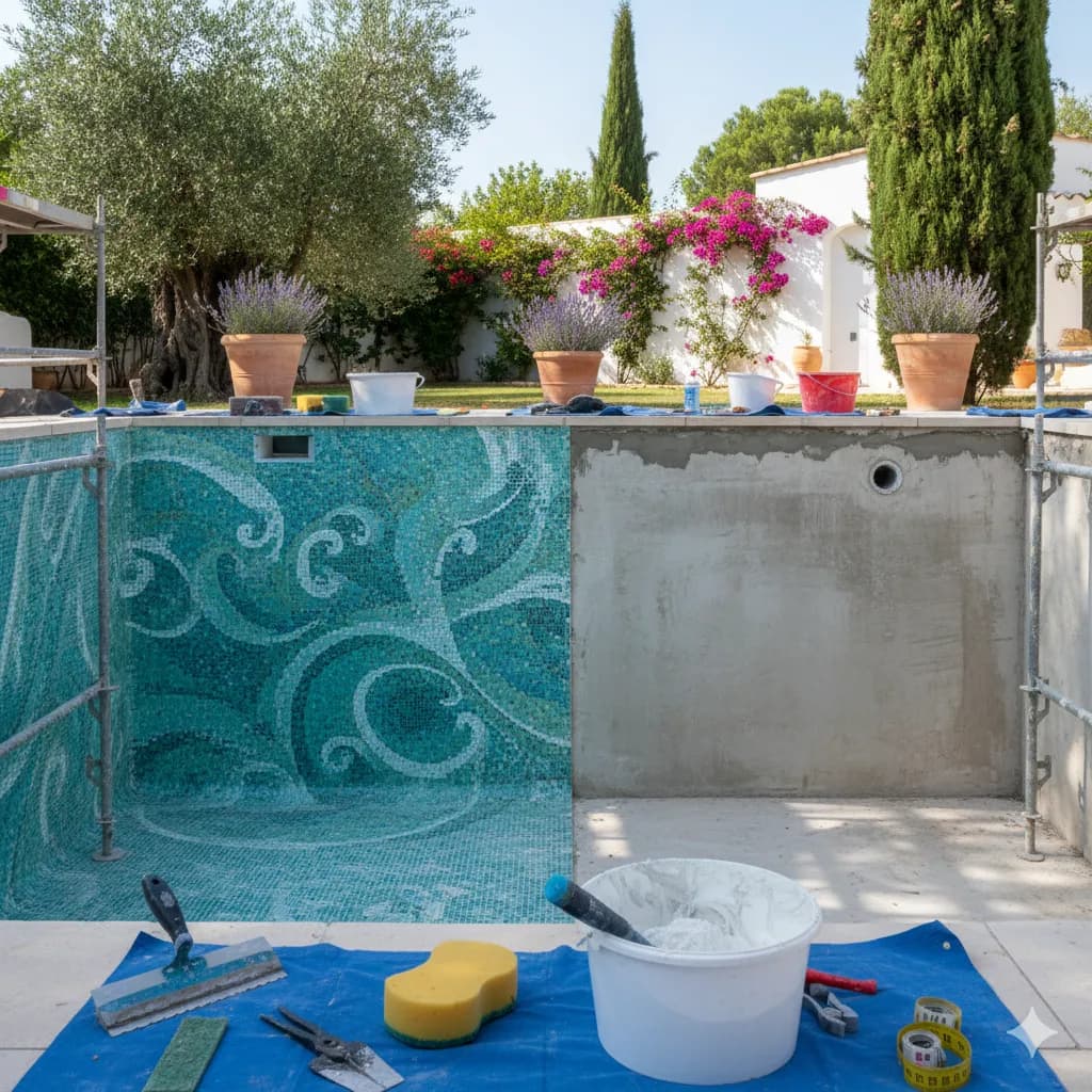 Showroom da Mergulho Salgado no Beloura Business Center com spas, saunas e equipamento de piscina