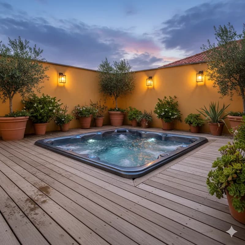 Instalação de spa premium pela Mergulho Salgado